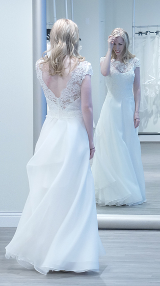 Cleveland Wedding Dresses Client - Cleveland Bridal Shop, Beachwood Wedding Dresses